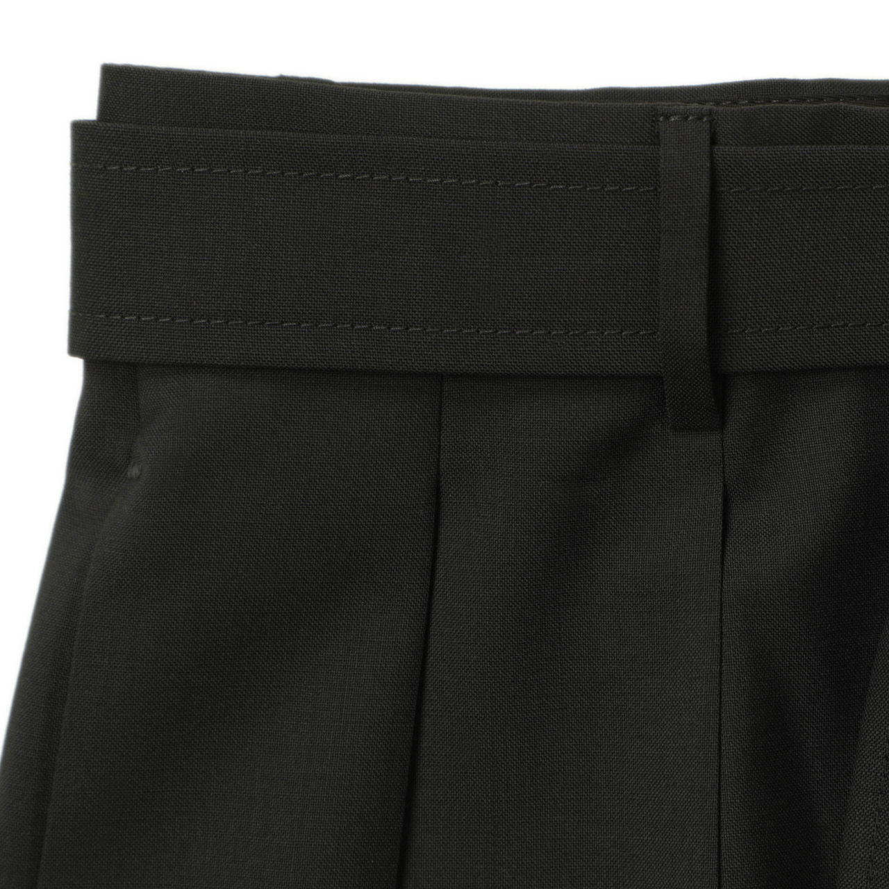 tagliatore ツータックウールスラックス TAGLIATORE タリアトーレ パンツ スラックス ベルテッド ツープリーツ